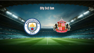 Manchester City vence Sunderland em jogo eletrizante