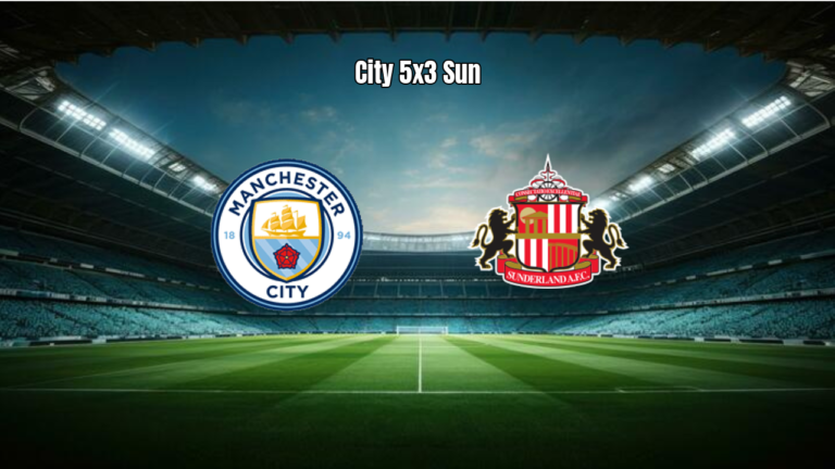 Manchester City vence Sunderland em jogo eletrizante
