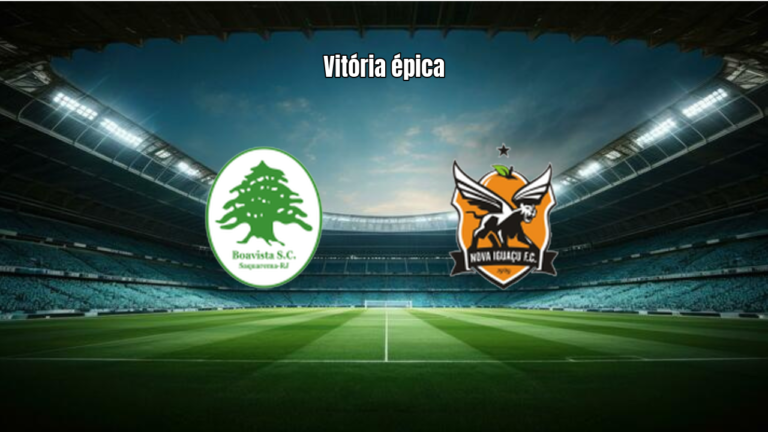 Boavista U20 vence Nova Iguaçu em jogo eletrizante