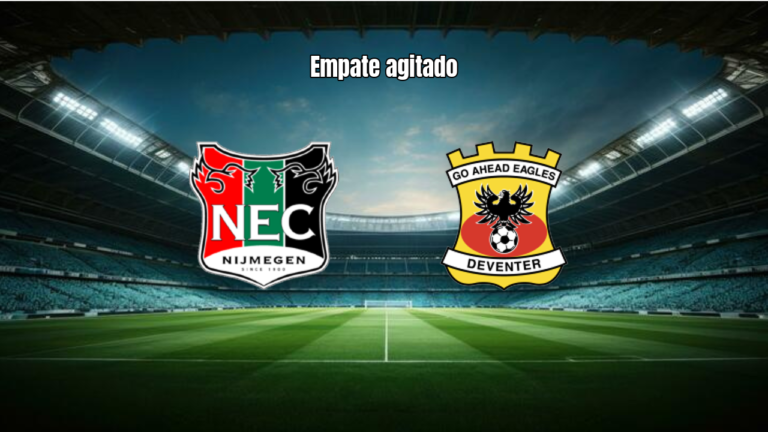 NEC Nijmegen e Go Ahead Eagles empatam em duelo na Eredivisie