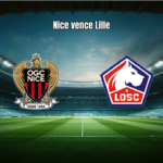 Nice vence o Lille por 2 a 1 pela Ligue 1 em casa