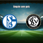 Schalke 04 e SV Elversberg empatam em duelo pela Bundesliga