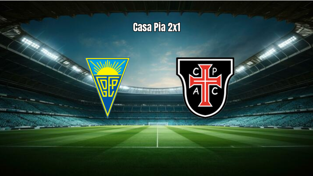 Casa Pia vence o Estoril fora de casa pela Primeira Liga