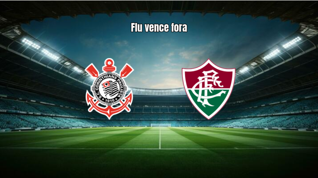 Fluminense vence o Corinthians por 3 a 1 na Neo Química