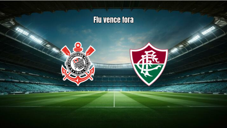 Fluminense vence o Corinthians por 3 a 1 na Neo Química