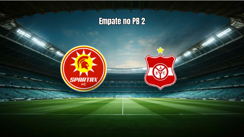Spartax e Auto Esporte empatam em duelo pelo Paraibano 2