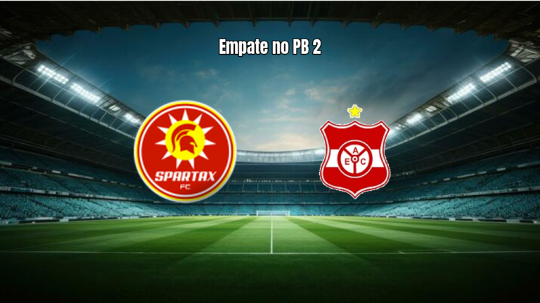 Spartax e Auto Esporte empatam em duelo pelo Paraibano 2
