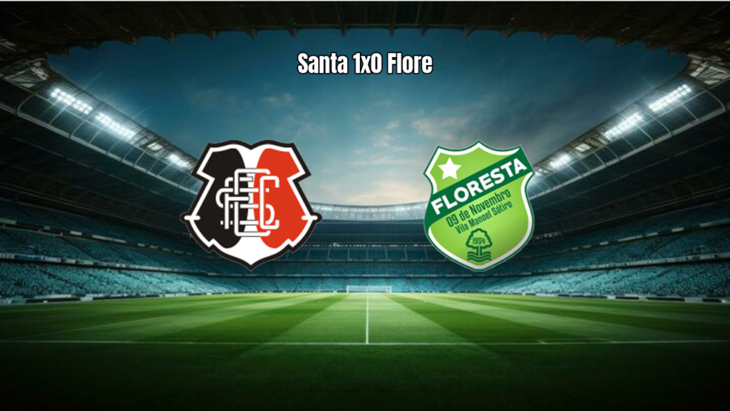 Santa Cruz vence o Floresta e ganha fôlego na Série C