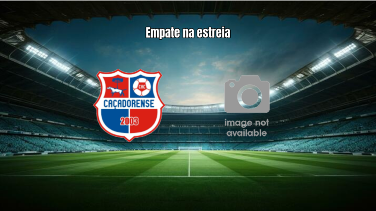 Caçador e FC Porto empatam na estreia do Catarinense Série C