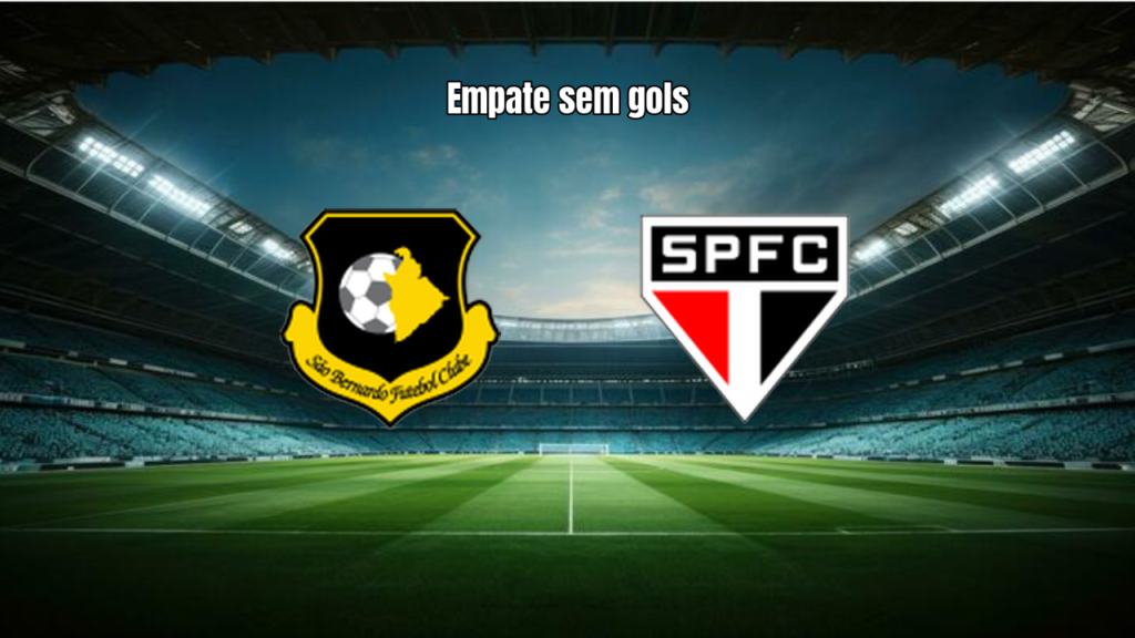 EC São Bernardo x São Paulo: Empate no Paulista Sub-20