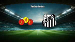 Santos U20 vence o Jabaquara com autoridade no Paulista U20