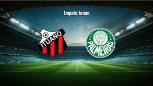 Ituano U20 e Palmeiras U20 empatam em duelo eletrizante