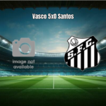 Vasco goleia Santos por 5 a 0 no Brasileiro Sub-17