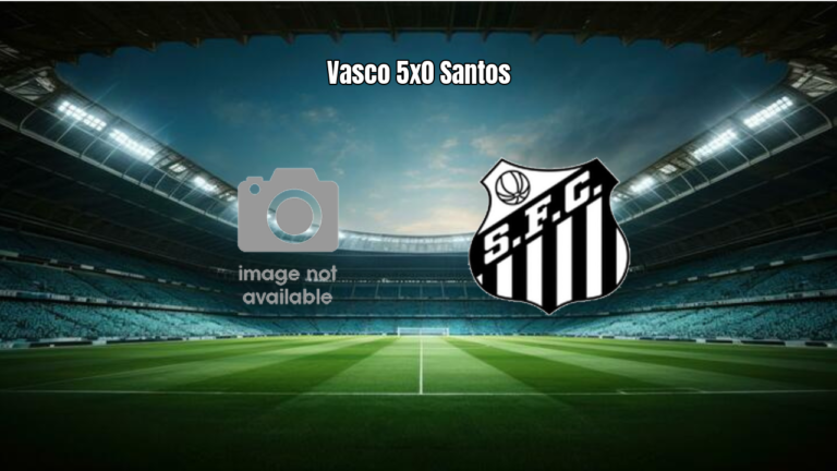 Vasco goleia Santos por 5 a 0 no Brasileiro Sub-17