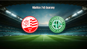 Náutico U20 goleia Guarany por 7 a 0 no Pernambucano U20