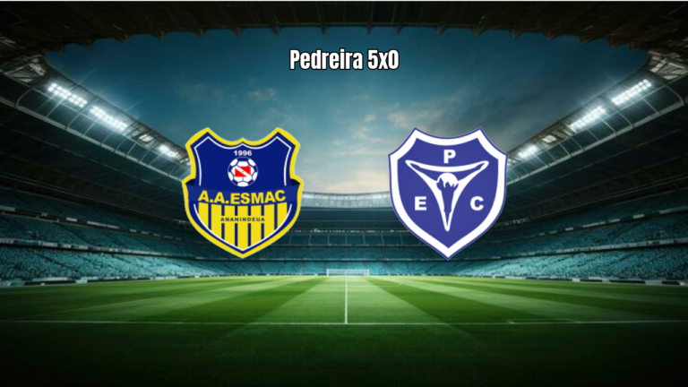 Pedreira goleia ESMAC por 5 a 0 no Campeonato Paraense A3