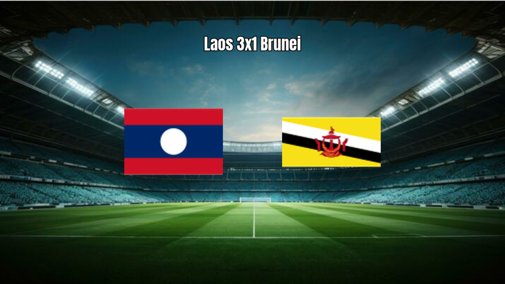 Laos vence Brunei por 3 a 1 na FIFA Asean Cup