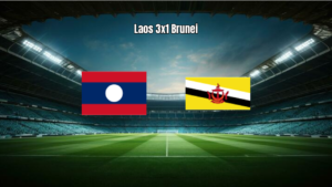 Laos vence Brunei por 3 a 1 na FIFA Asean Cup