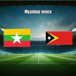 Myanmar vence Timor-Leste por 2 a 0 na FIFA Asean Cup