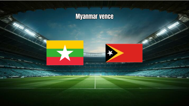 Myanmar vence Timor-Leste por 2 a 0 na FIFA Asean Cup