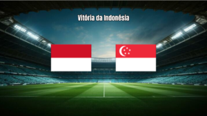 Indonésia vence Singapura por 2 a 0 na FIFA Asean Cup