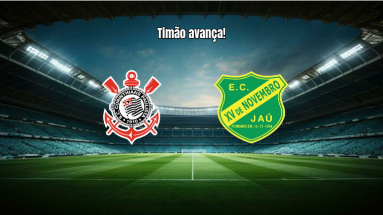 Corinthians U20 vence XV de Jaú e avança no Paulista Sub-20