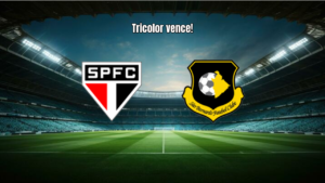 São Paulo vence EC São Bernardo e avança no Paulista U20