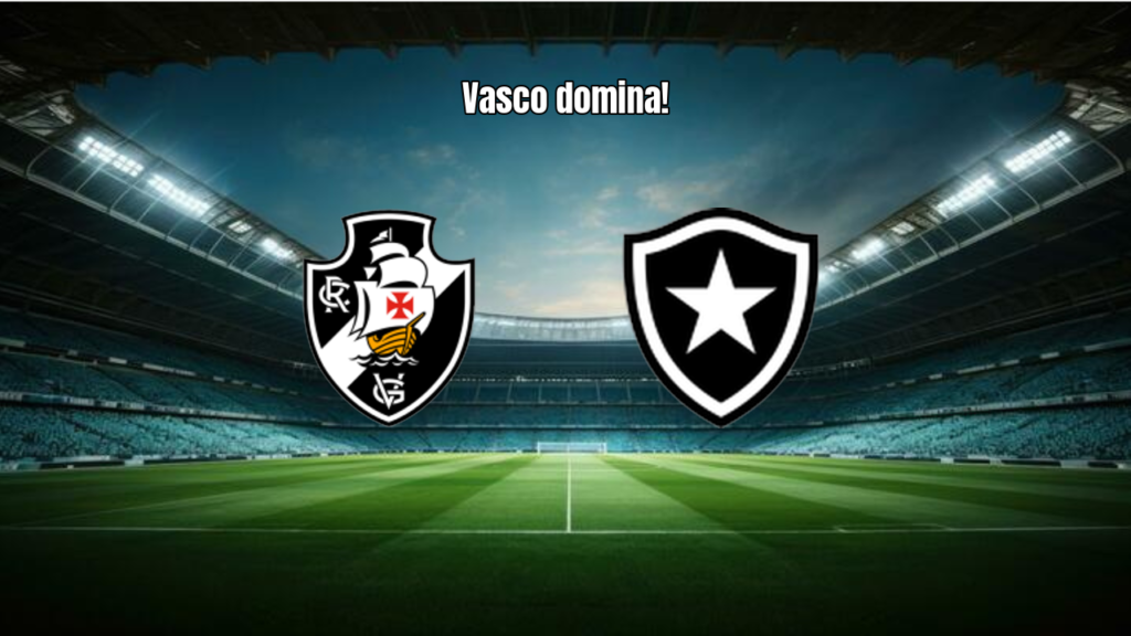 Vasco goleia Botafogo por 3 a 0 pelo Campeonato Carioca U20