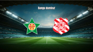 Bangu U20 vence a Portuguesa-RJ por 3 a 0 no Carioca U20