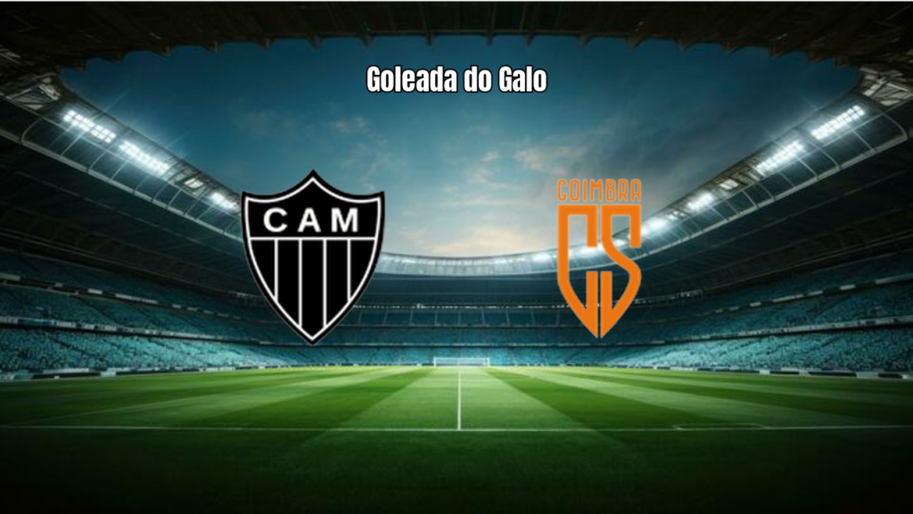 Atlético-MG goleia Coimbra e avança no Mineiro Sub-20
