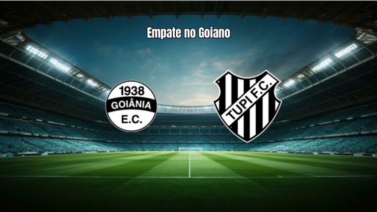 Goiânia e Tupy FC empatam em jogo decisivo do Goiano 2