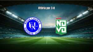 Nova Lavras domina e vence Novo Esporte Clube no Mineiro