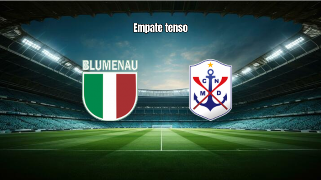 Blumenau e Marcílio Dias empatam pela Copa Santa Catarina
