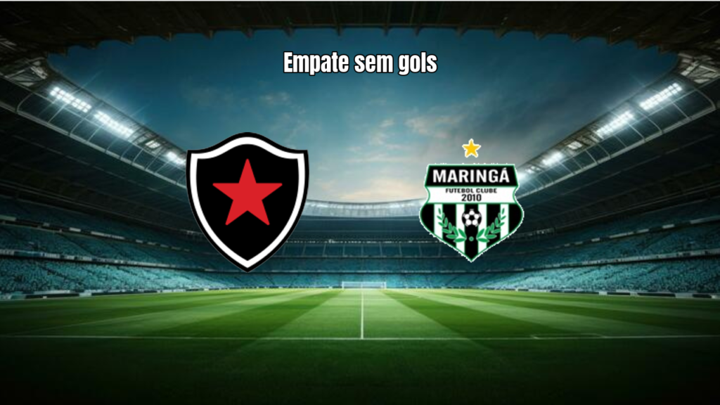 Botafogo-PB e Maringá empatam sem gols pela Série C