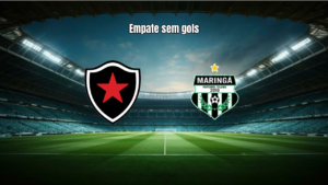 Botafogo-PB e Maringá empatam sem gols pela Série C