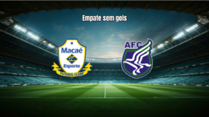 Macaé e Artsul empatam sem gols pelo Carioca Série A2