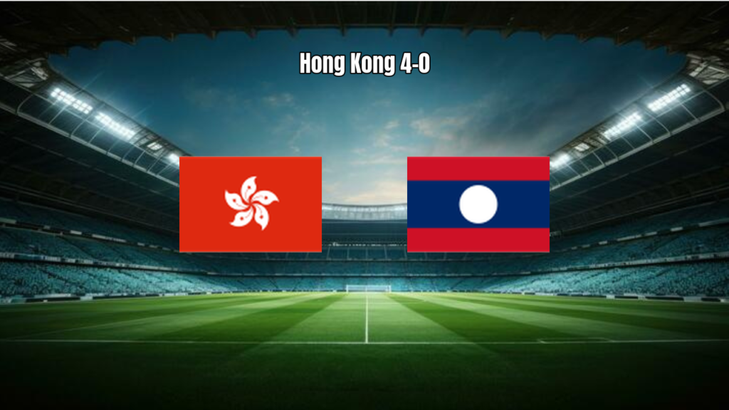 Hong Kong goleia Laos por 4 a 0 na FIFA Asean Cup