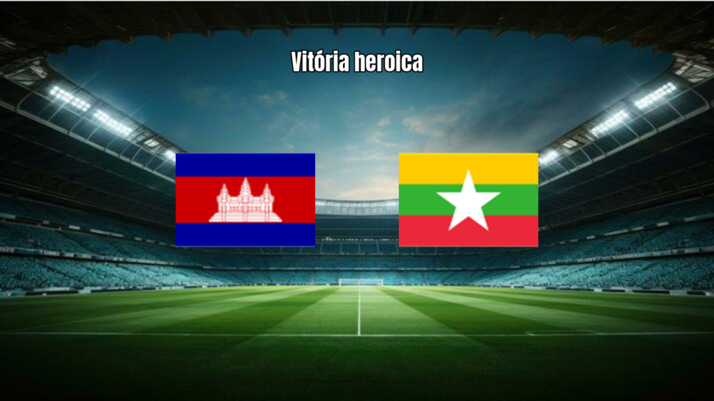 Camboja vence Myanmar no último minuto pela FIFA Asean Cup