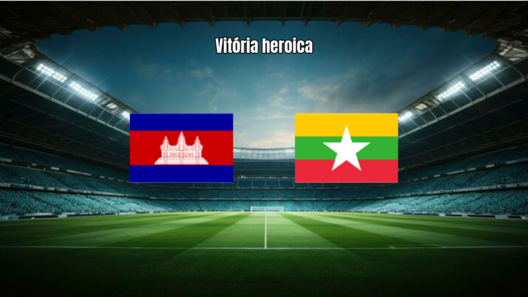Camboja vence Myanmar no último minuto pela FIFA Asean Cup