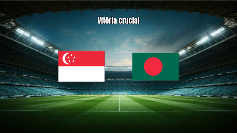 Singapura vence Bangladesh por 1 a 0 na FIFA Asean Cup