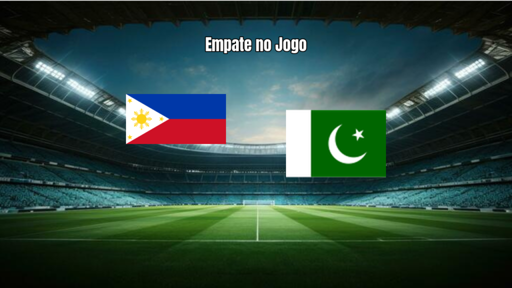Empate eletrizante: Filipinas e Paquistão empatam em 2 a 2