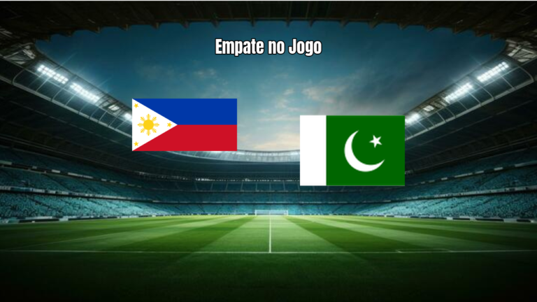 Empate eletrizante: Filipinas e Paquistão empatam em 2 a 2