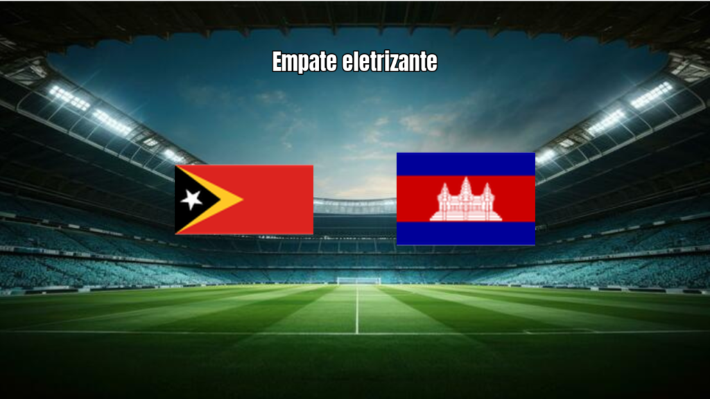 Timor-Leste e Camboja empatam em duelo na FIFA Asean Cup