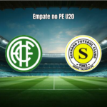 América-PE U20 e Serrano-PE U20 empatam no Pernambucano