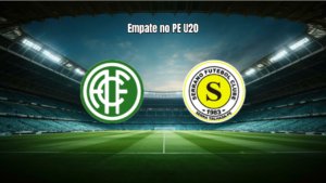 América-PE U20 e Serrano-PE U20 empatam no Pernambucano