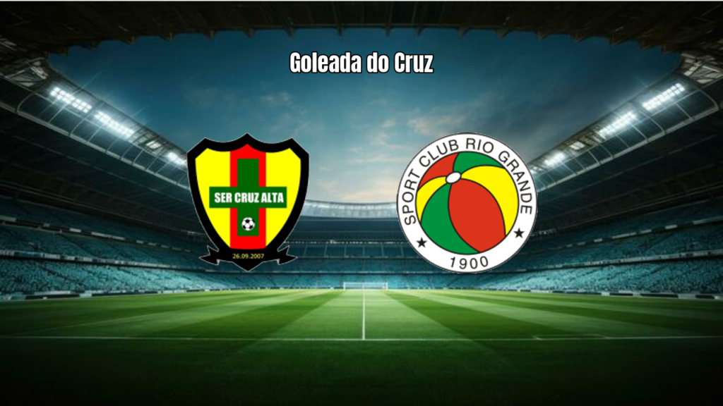 Cruz Alta goleia SC Rio Grande por 4 a 0 no Gaúcho 3