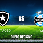 Onde assistir Botafogo x Grêmio: Palpite e análise 16/09/2026