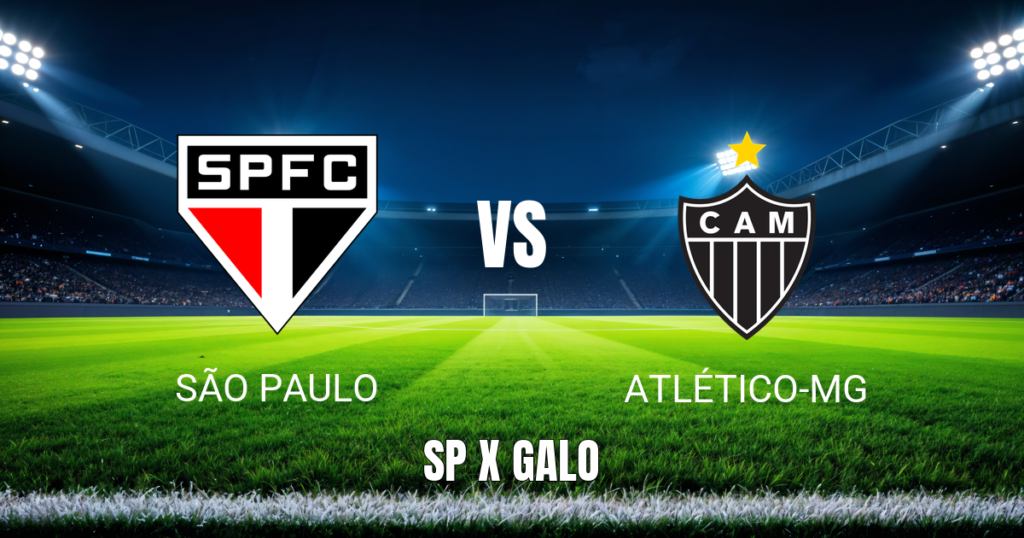 Onde assistir SP x Atlético-MG: Palpite 05/09/2026