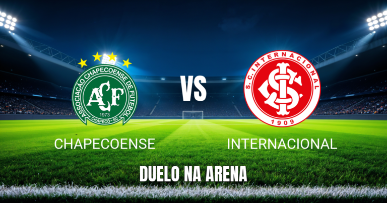 Onde assistir Chapecoense x Internacional: Palpite e 12/09/2026