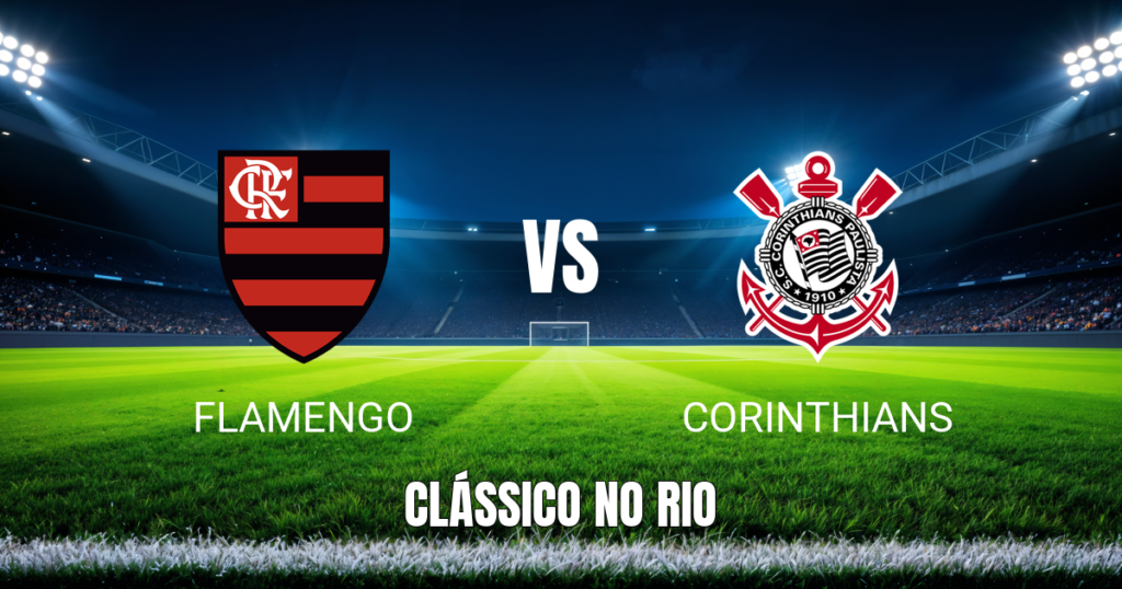 Onde assistir Flamengo x Corinthians: Palpite e 13/09/2026